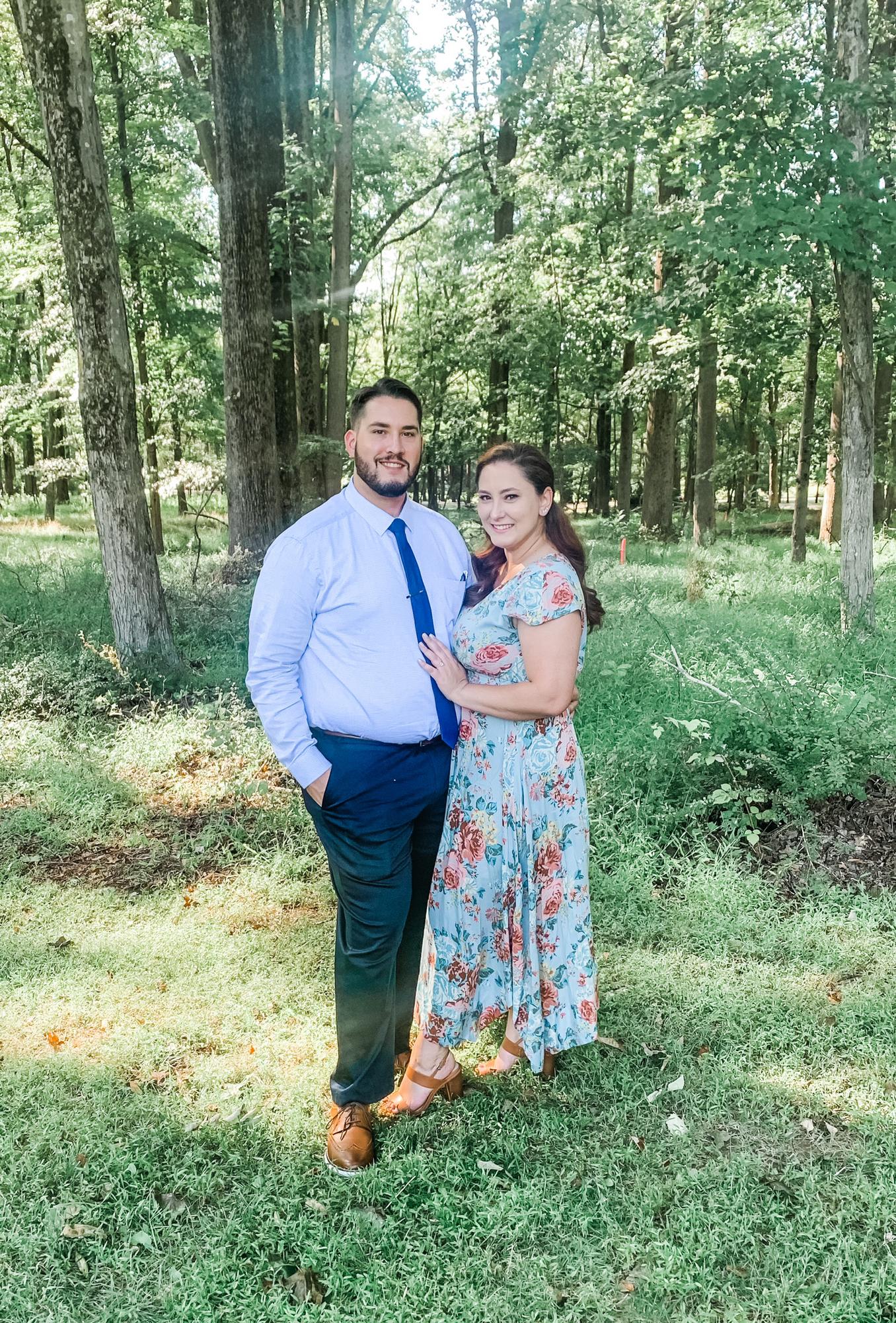 Attending the wedding of our wonderful officiant/groomsman, JP and his beautiful wife, Rachel.