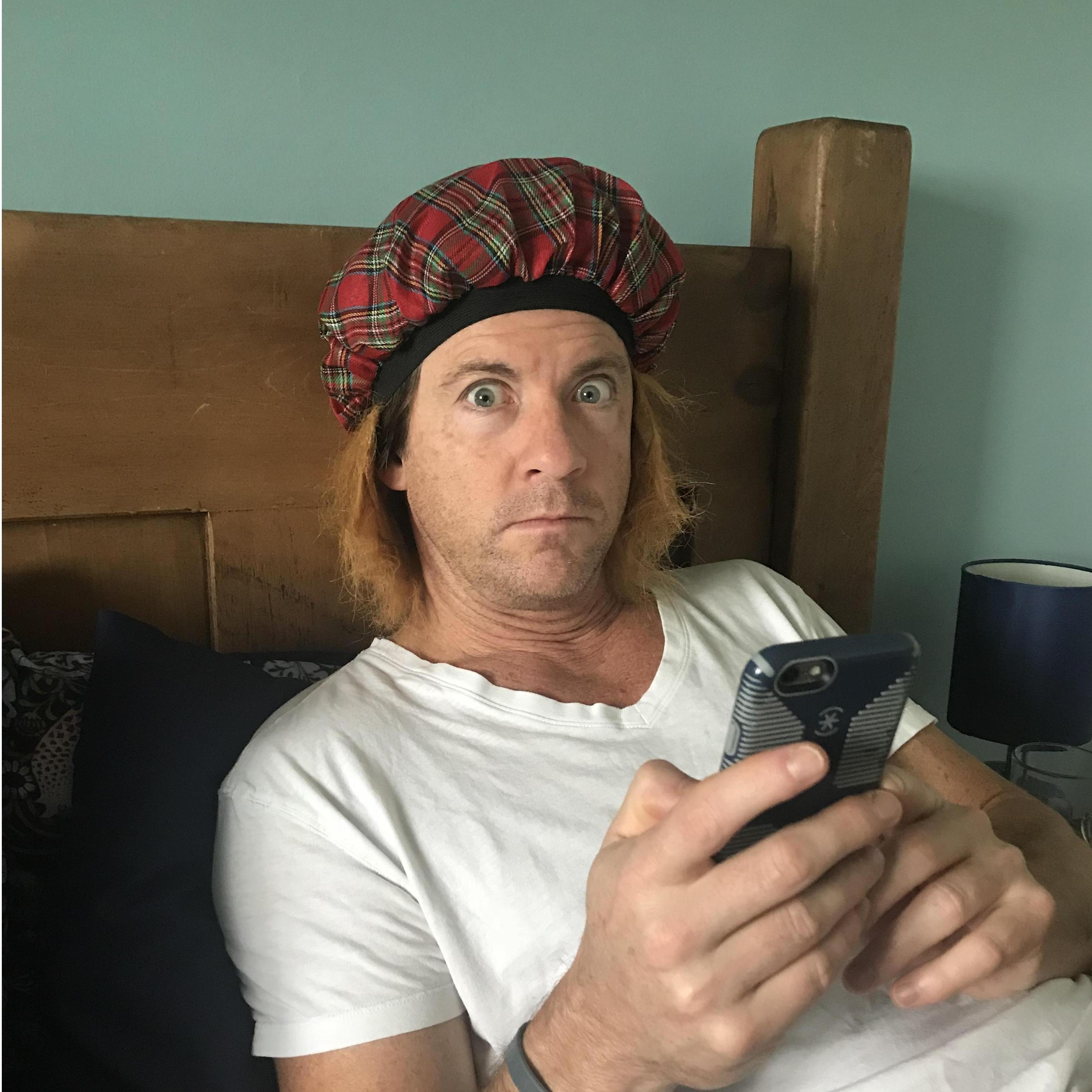 Working on being Scottish.