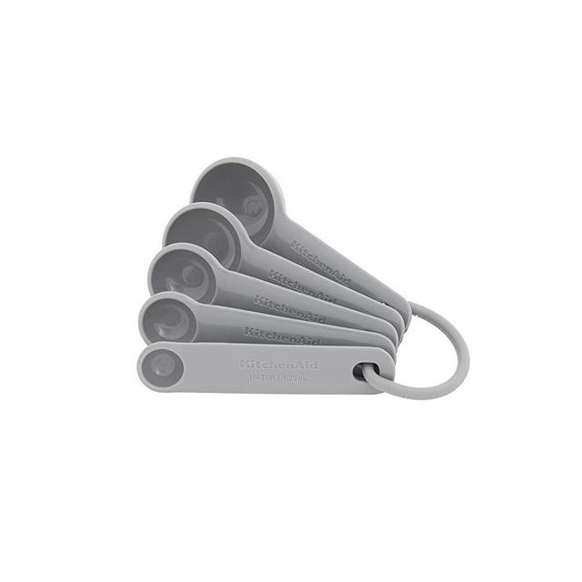 KitchenAid Universal Measuring Spoon Set, 5-Piece, Gray