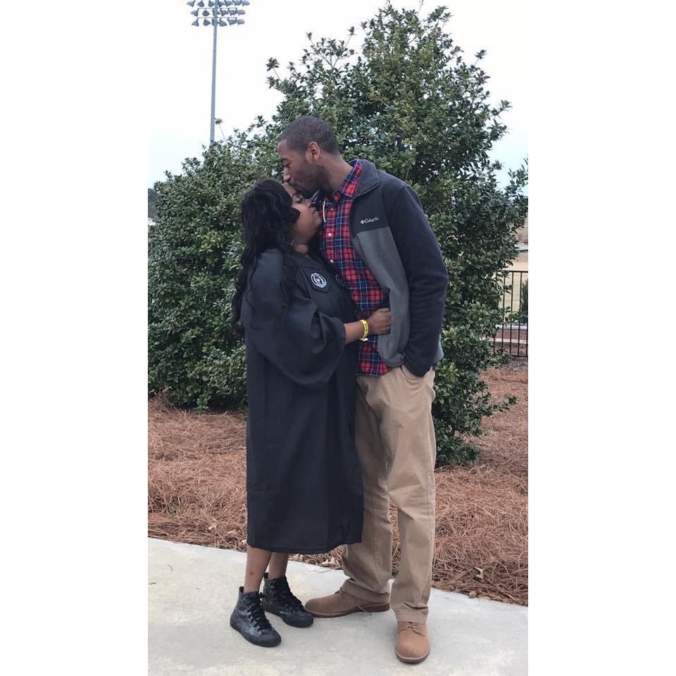 Us at JoJo's college graduation.
