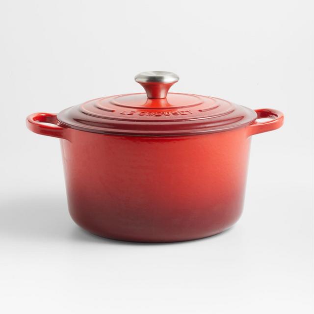 Le Creuset Cerise 5.25-Qt. Deep Dutch Oven