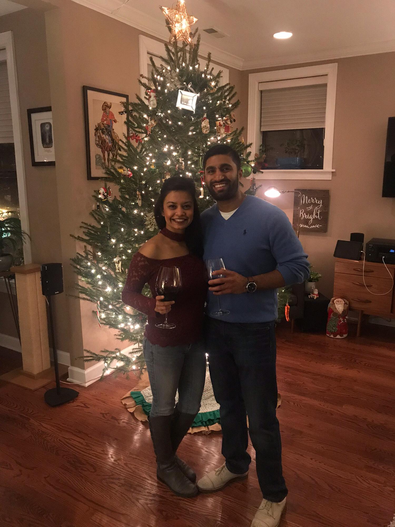 Our first Christmas party