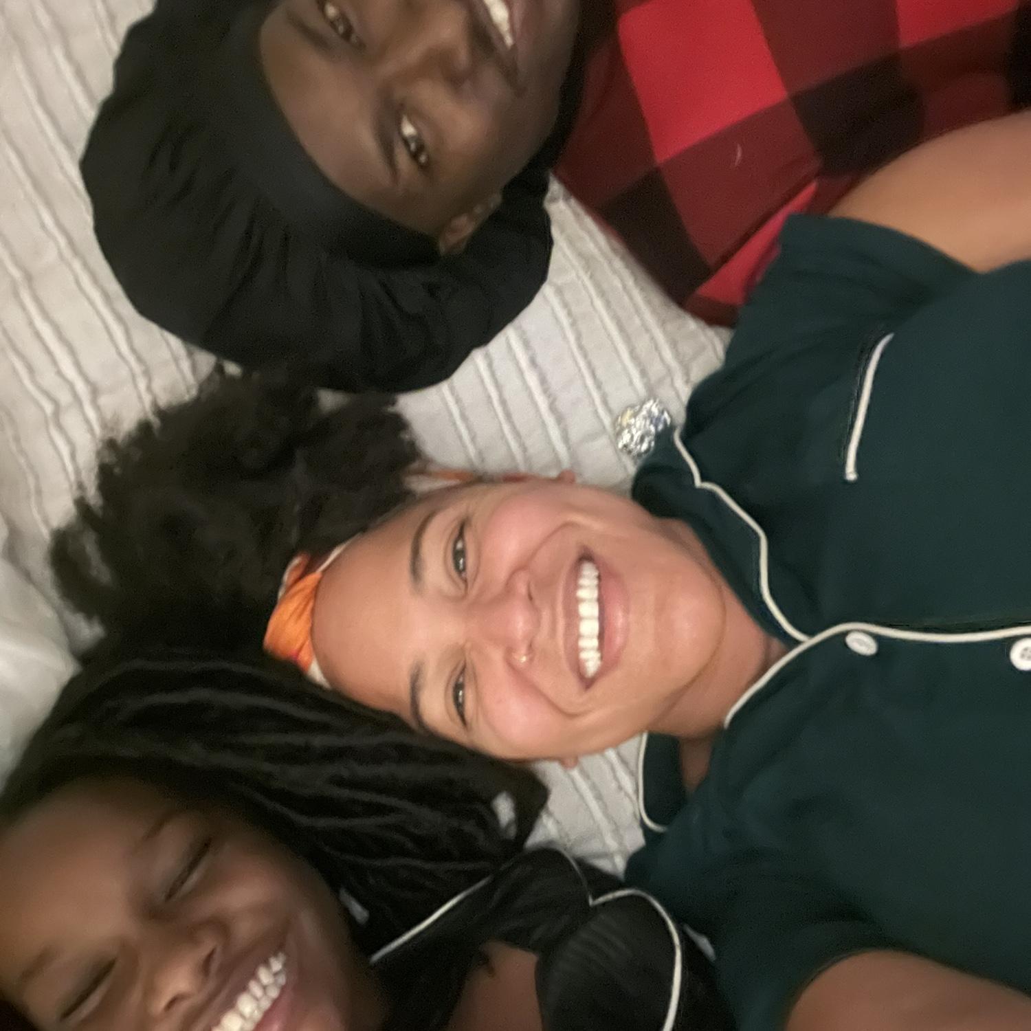 A pajama party during our fall getaway upstate. This night was filled with games and a ton of Trader Joe’s snacks