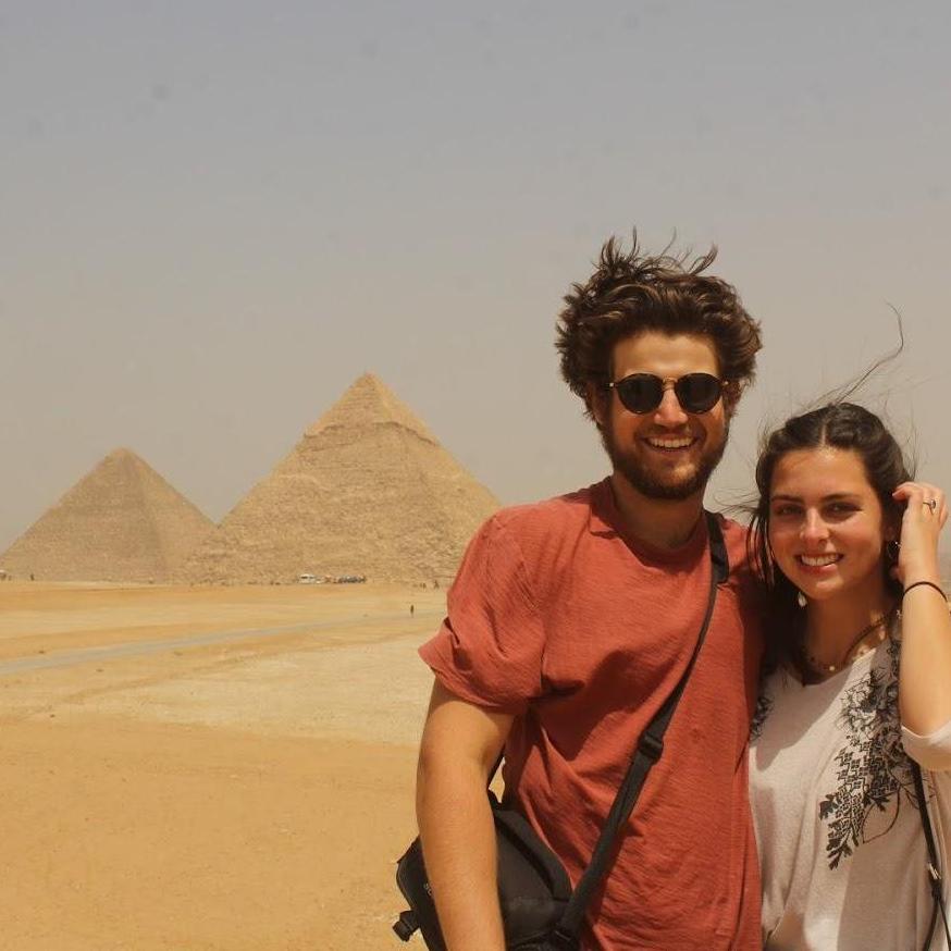 Windy day at the pyramids!