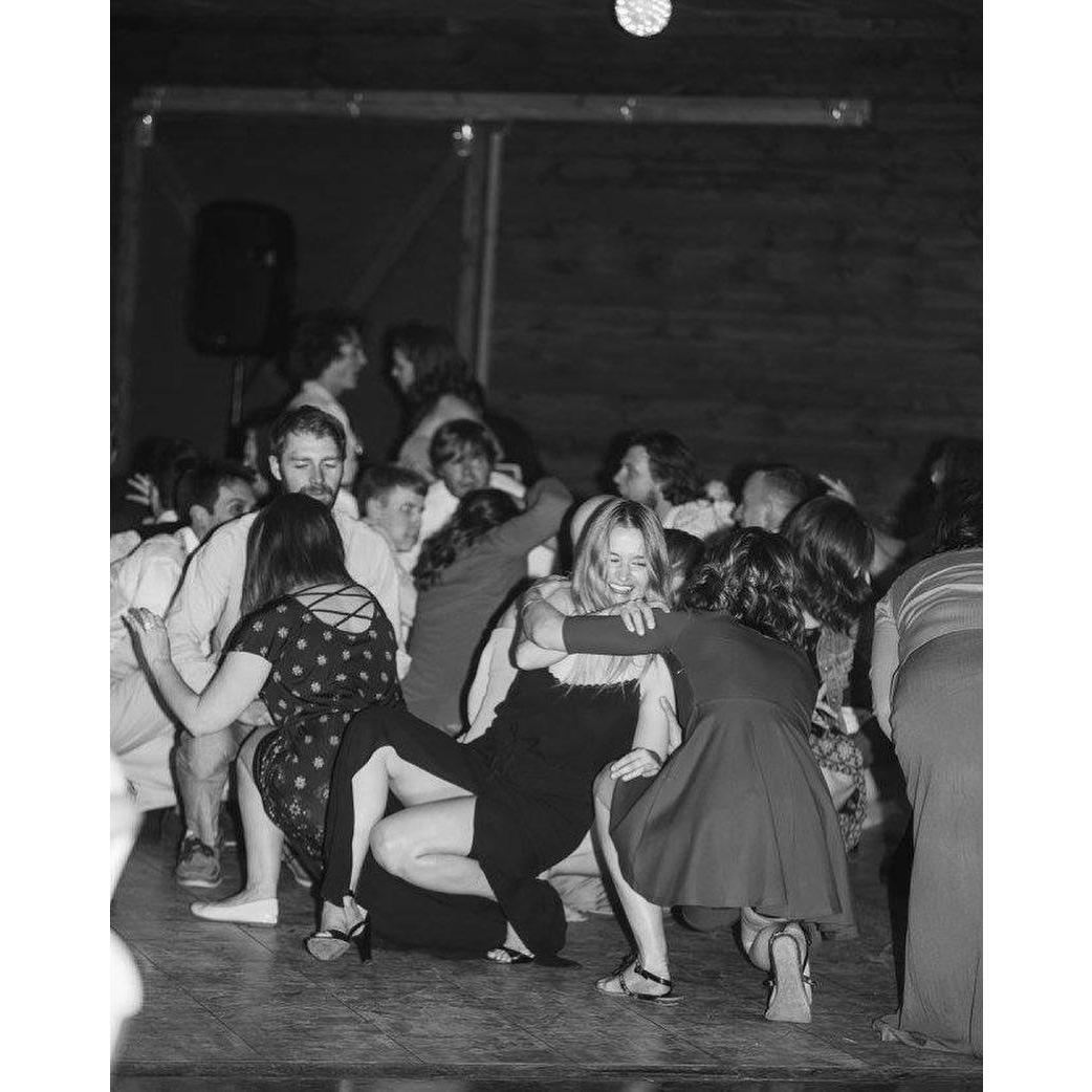 A picture from the first night we met at Joules' and Josh's wedding in May 2017 - it was love at first sight.