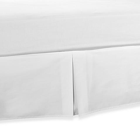 Smoothweave Tailored Daybed Bed Skirt - White