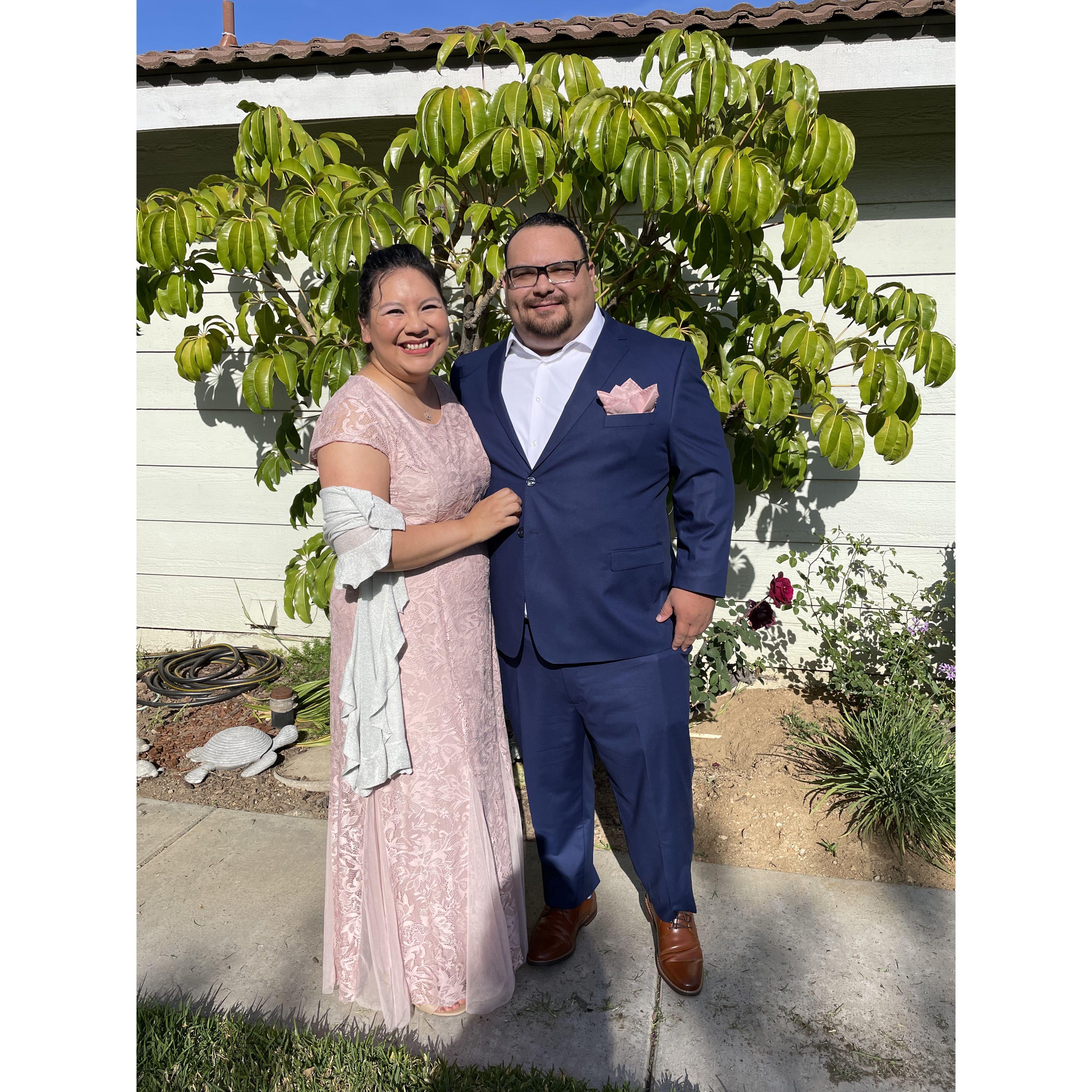 Obligatory Prom Pics before Bridgerton Ball