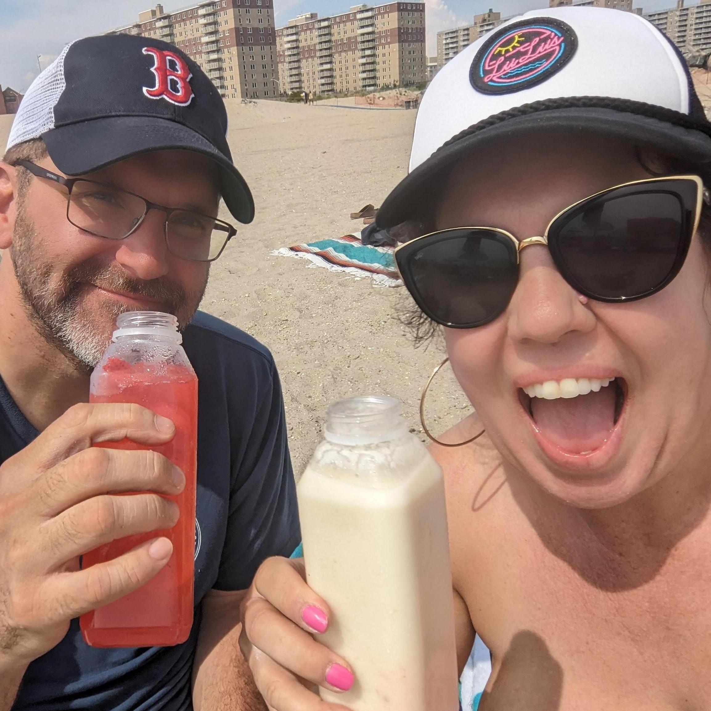 We love our beach time (and our Nutcrackers)!