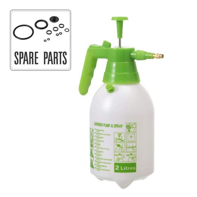 ITISLL 68oz Garden Pump Sprayer Portable Yard & Lawn Sprayer for Spraying Weeds/Watering/Home Cleaning/Car Washing 0.5 Gallon 219NR2