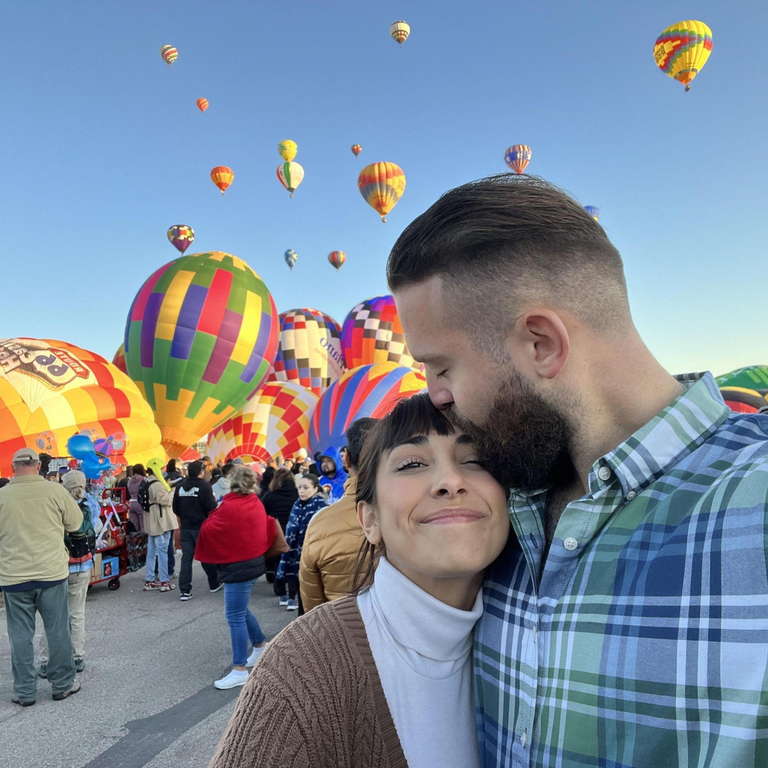 The Hot Air Balloon Festival in New Mexico