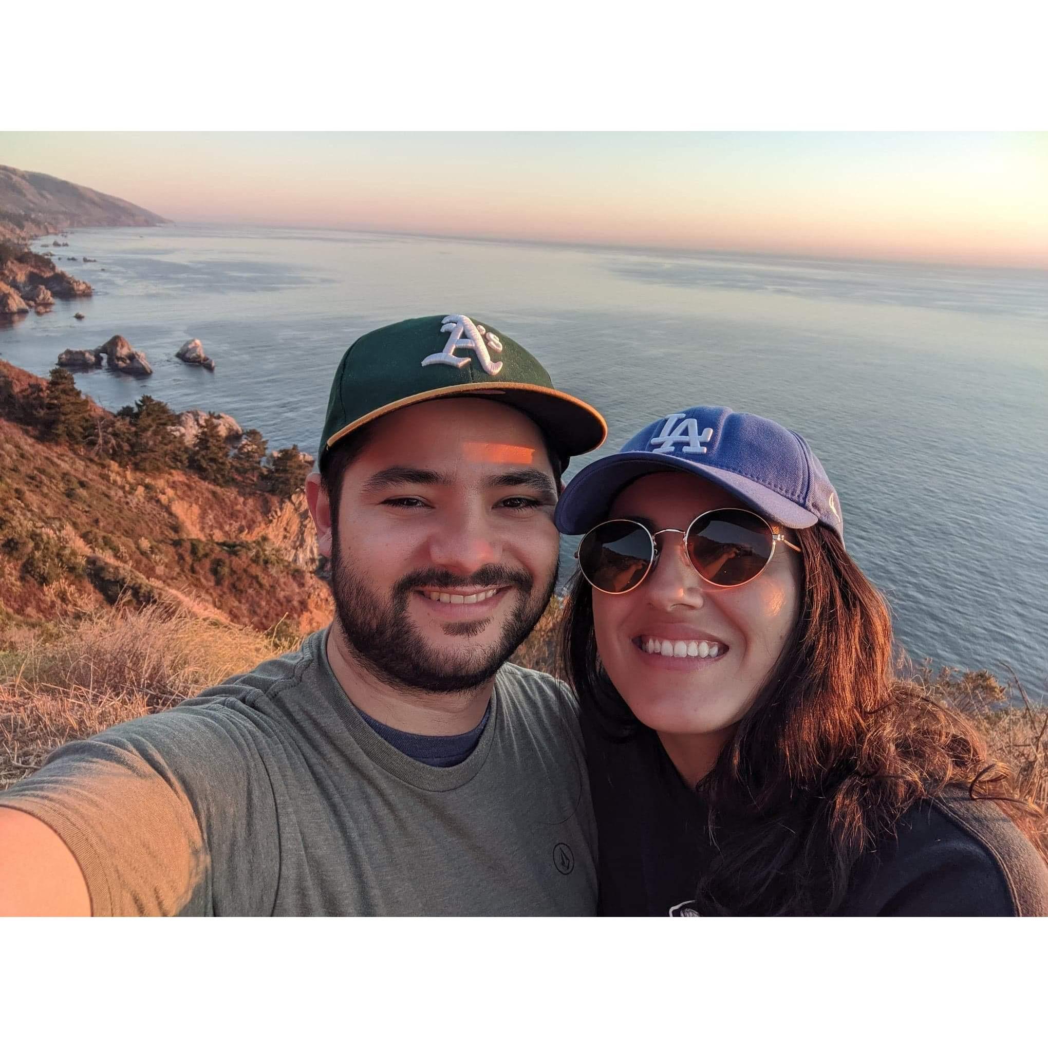 First camping trip together in Big Sur in 11/2019-had so much fun exploring the coast.