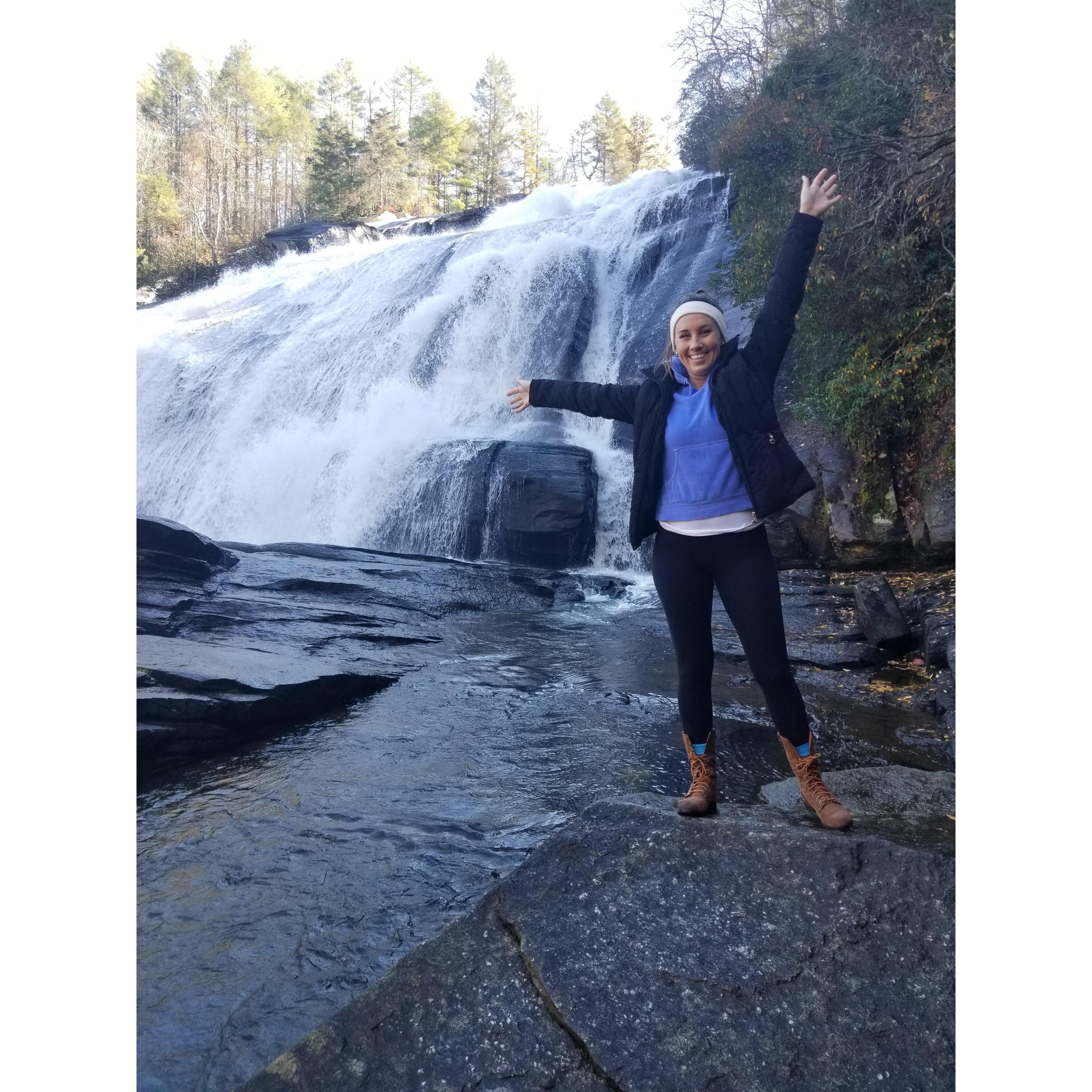 Hiking in nearby Hendersonville!