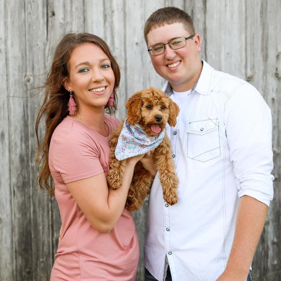 first fam photo with the puppers