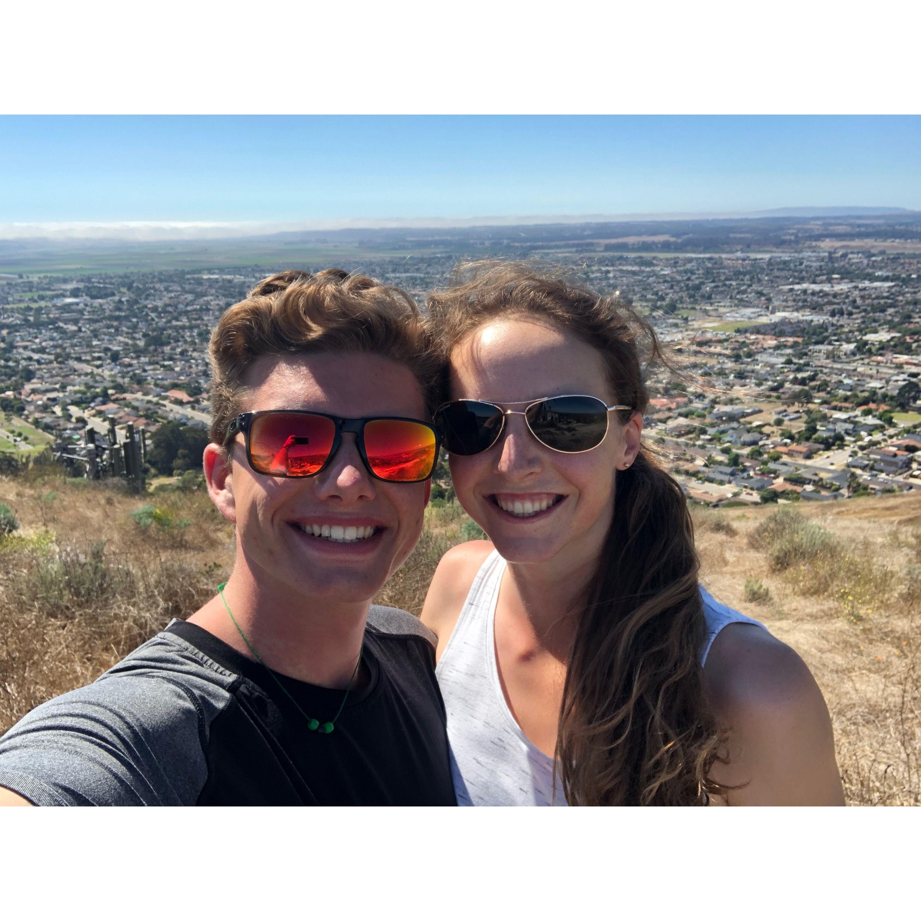 July 14, 2019 Ryan likes to hike and Katherine does not, but she'll suffer for the views.