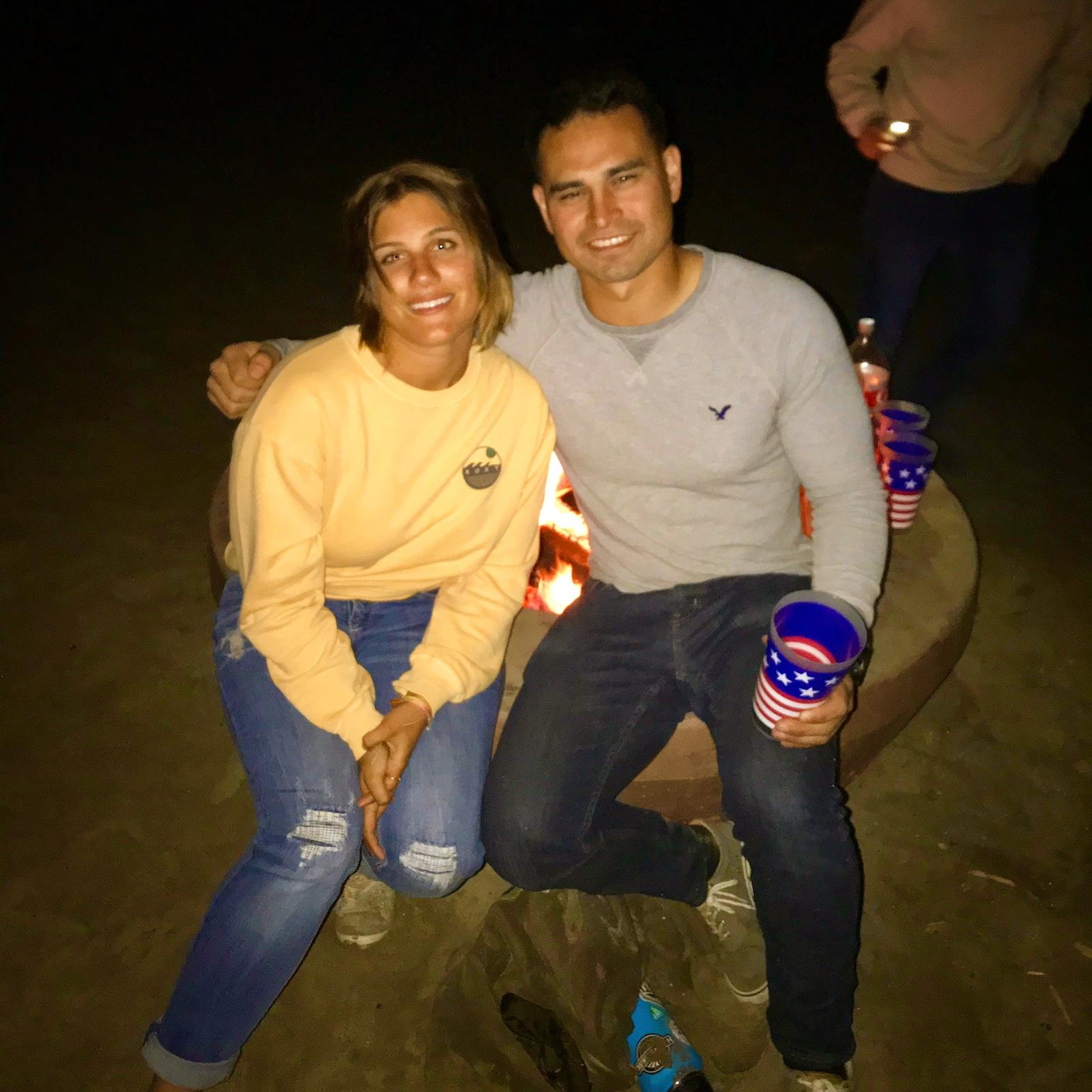The night we met in Oceanside, CA :’)