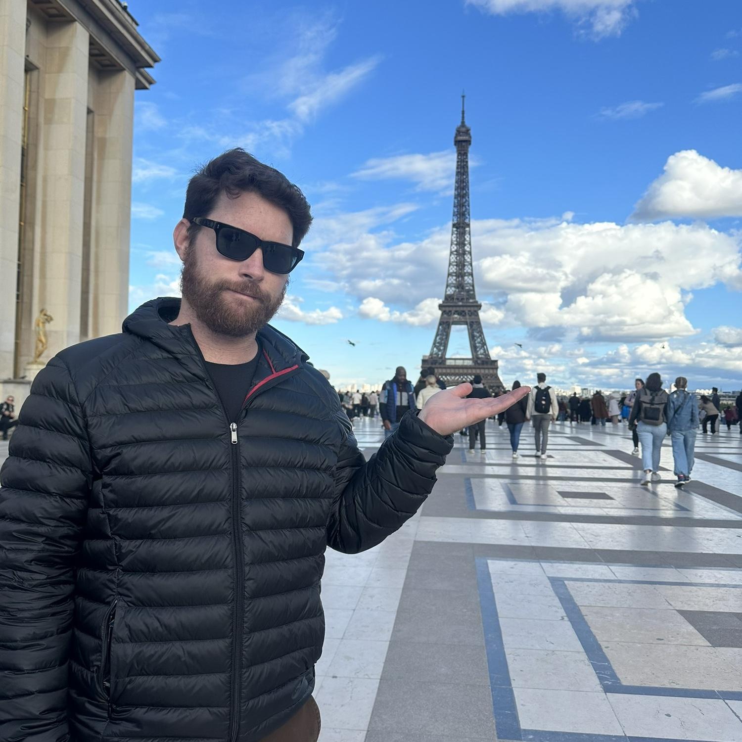 He didn’t want to take the clichée photos but look at this beauty…