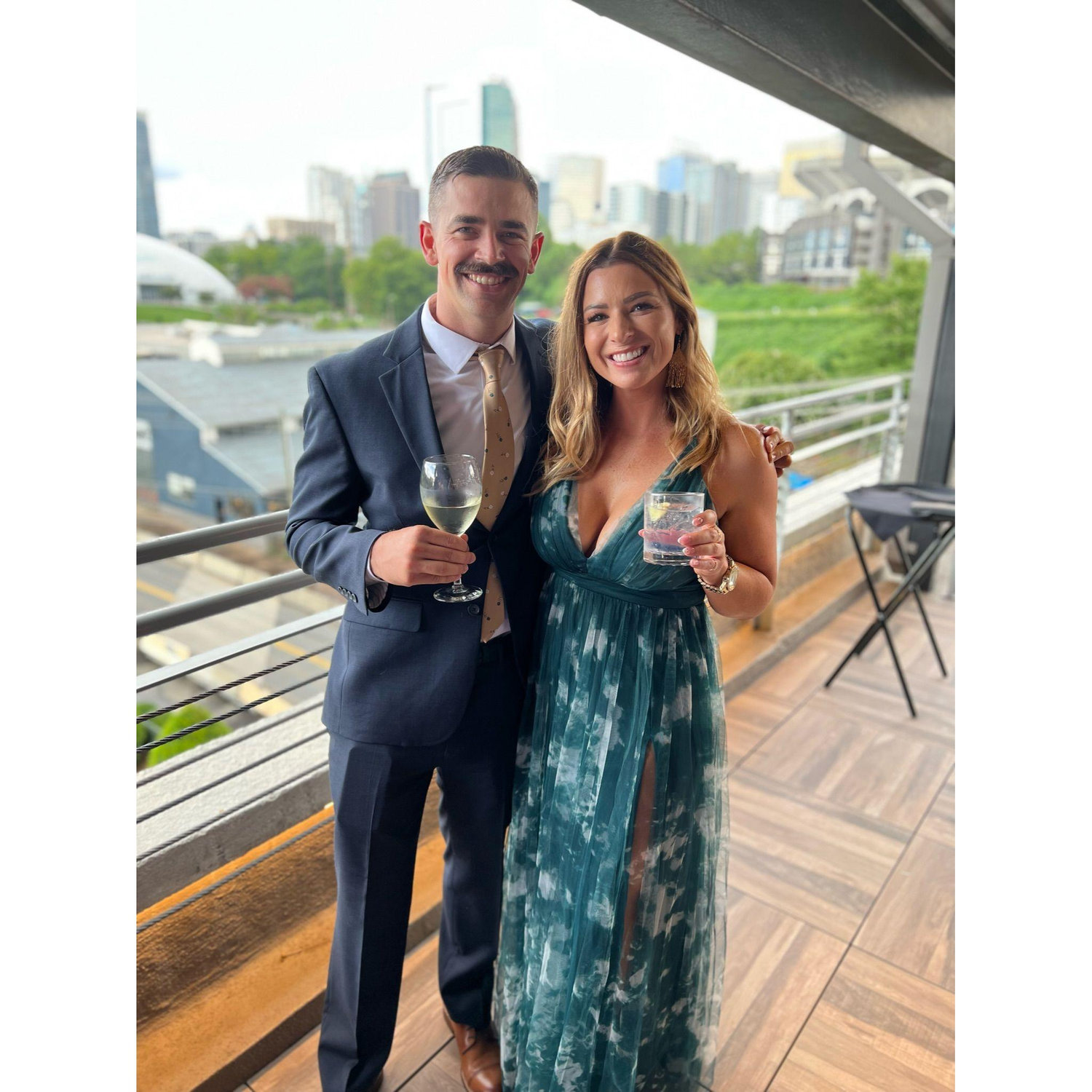 Charlotte, North Carolina celebrating another wedding!