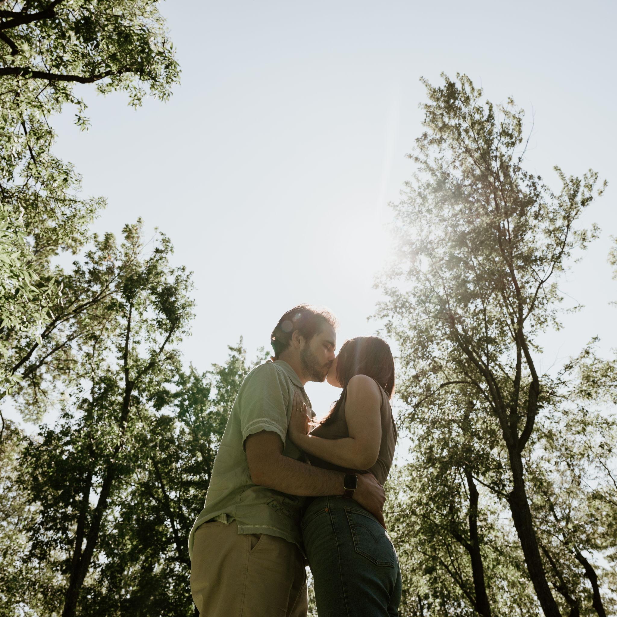 Engagement shoot post-proposal in Montreal (photos by John Koo)