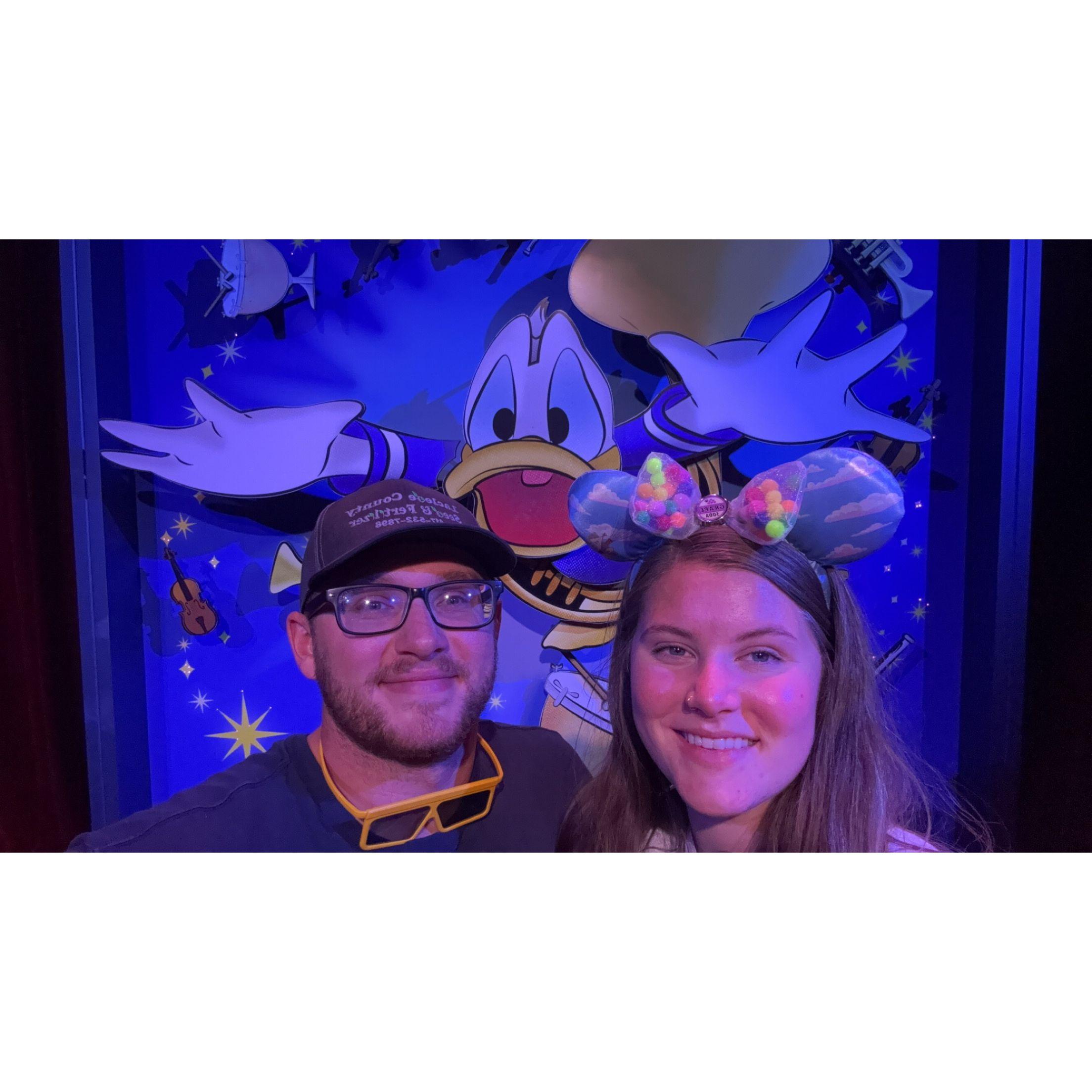 Our first of many trips to Disneyland!