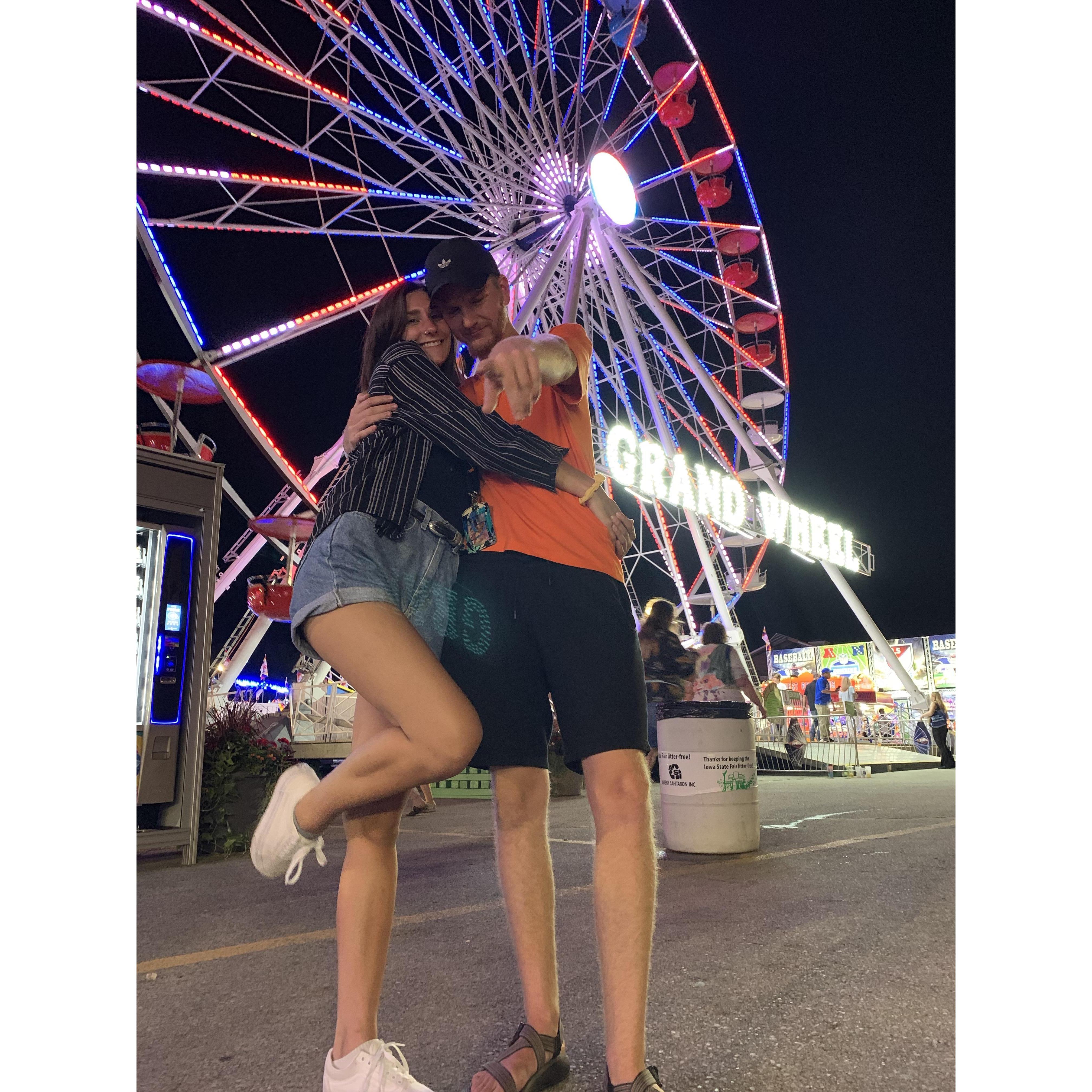 Jacob's first time visiting Olivia's family & experiencing the famous Iowa State Fair.