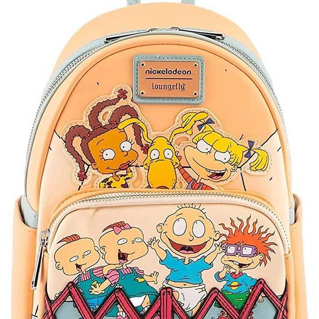Loungefly Nickelodeon Rugrats 30th Anniversary Womens Double Strap Shoulder Bag Purse