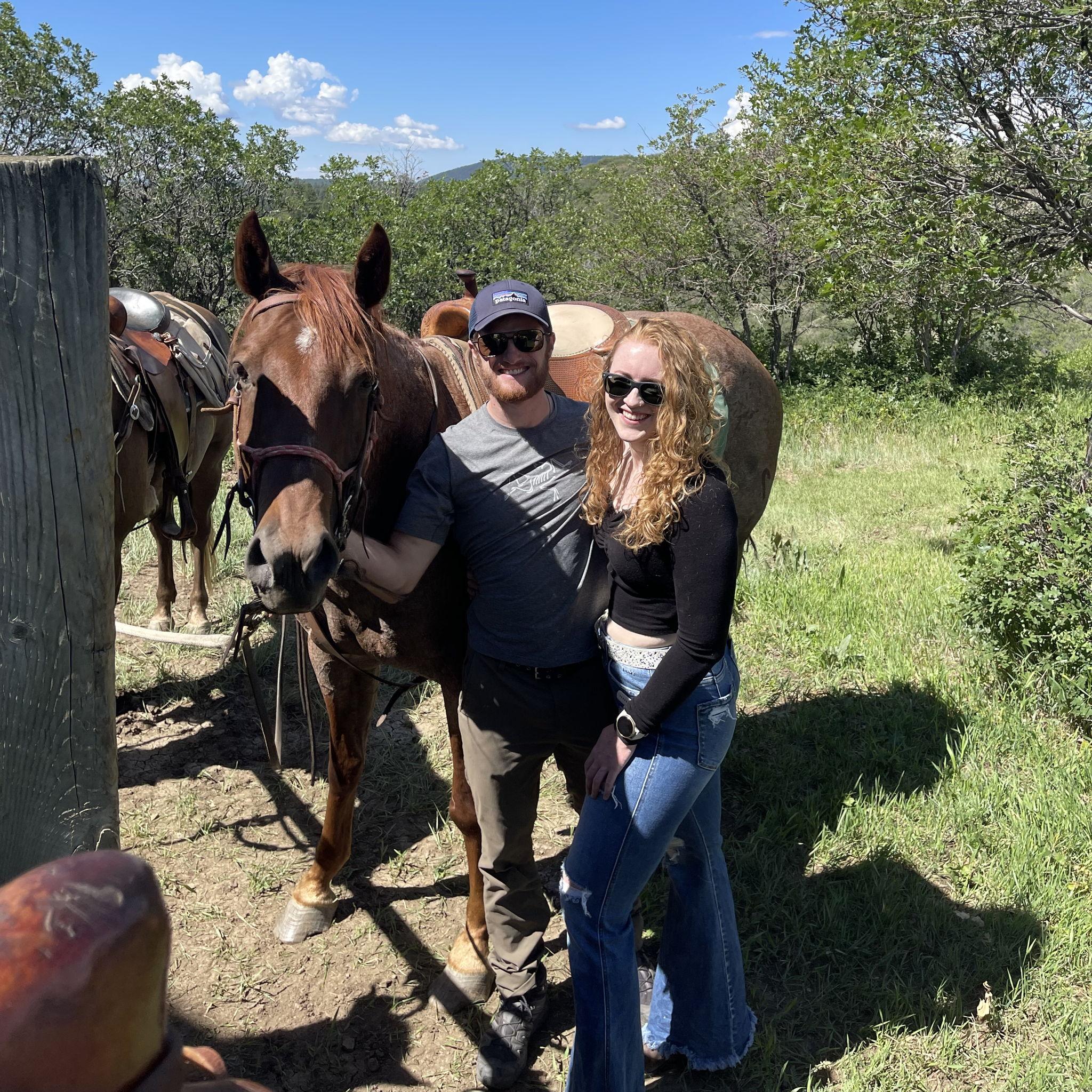 More from our trip to Pagosa in July 2022. Vicki (Gab's mom) arranged a horseback riding trip which was equally scary as it was fun!