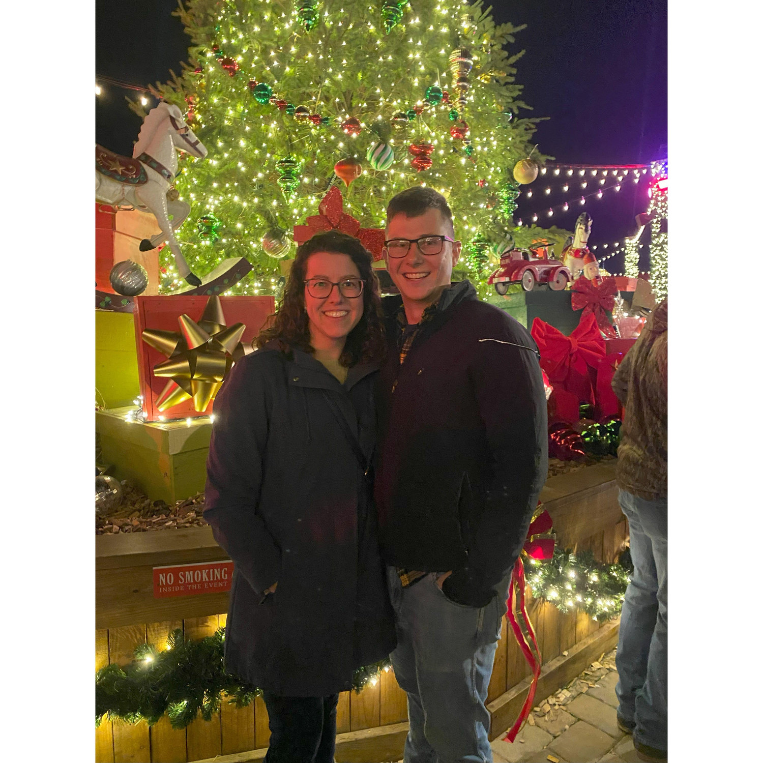 second picture together - on our third date