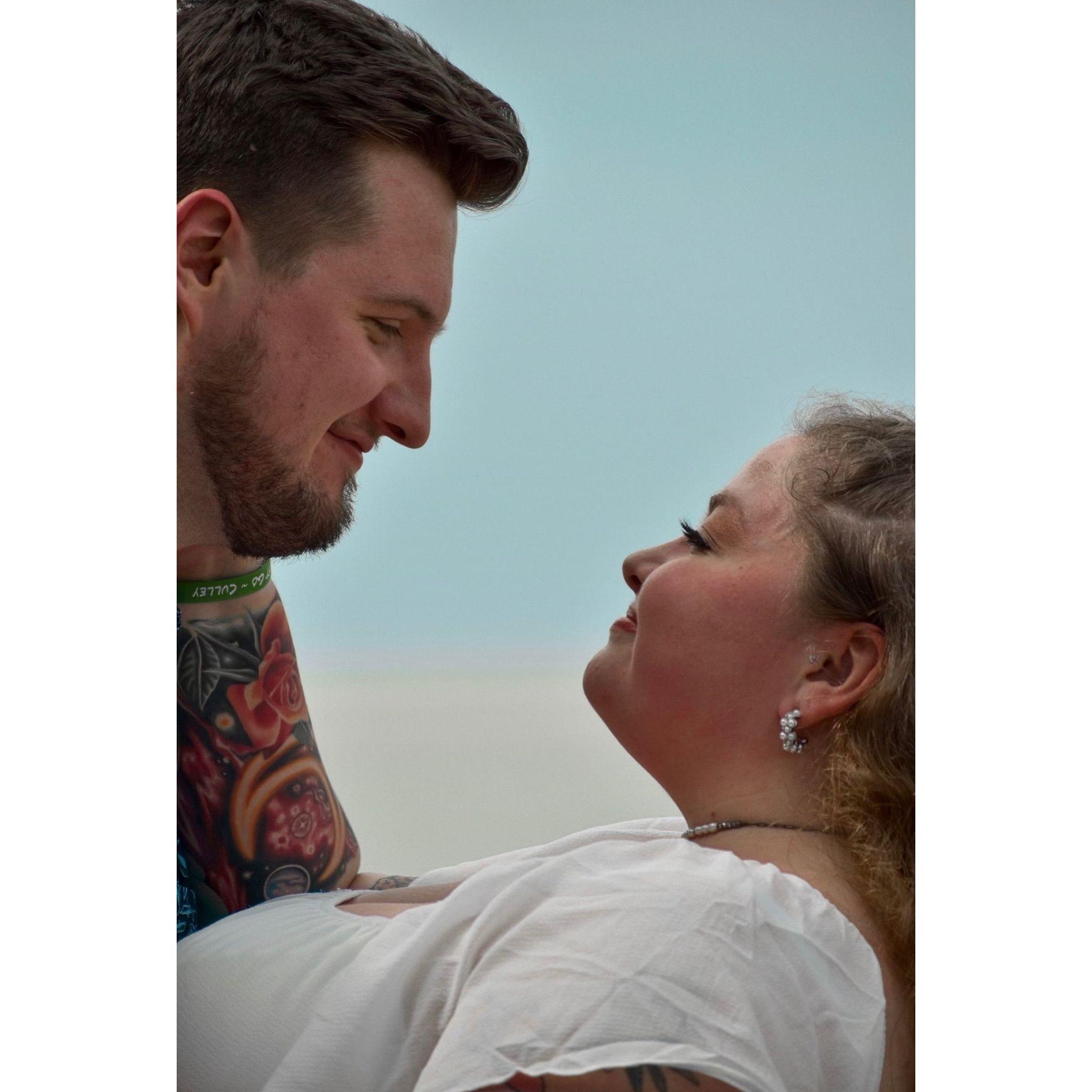 Another photo shoot a couple months before the wedding.