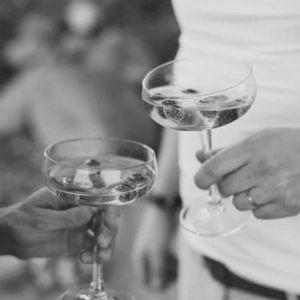 Champagne Toast for the Newlyweds