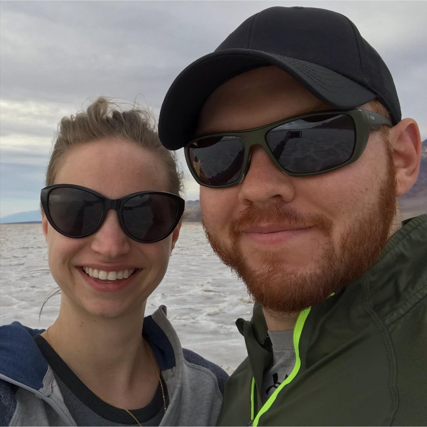 Adventuring at Death Valley for our 3rd anniversary in 2020, quite literally the week before the world shut down in 2020.