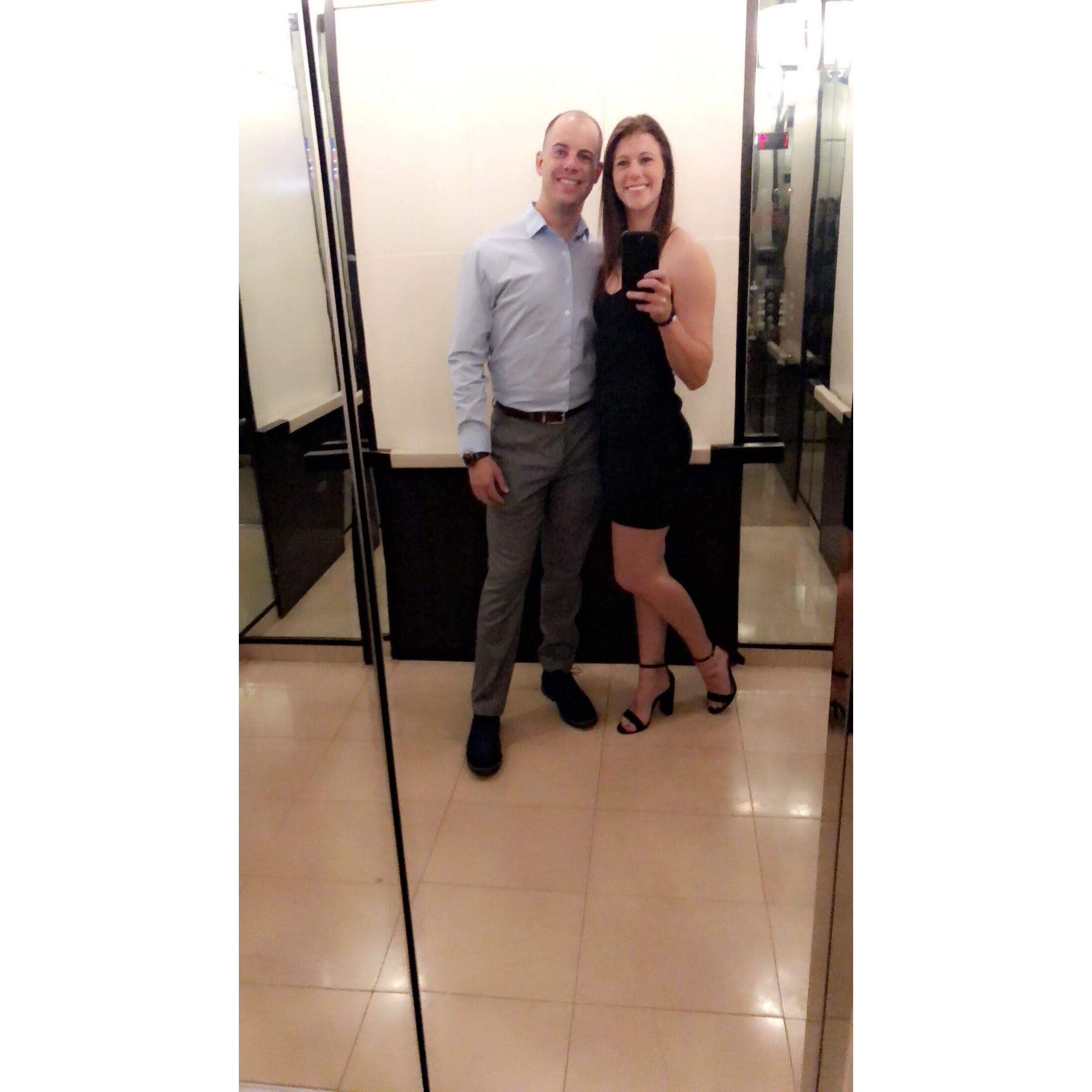 Exploring Las Vegas together. May 2018