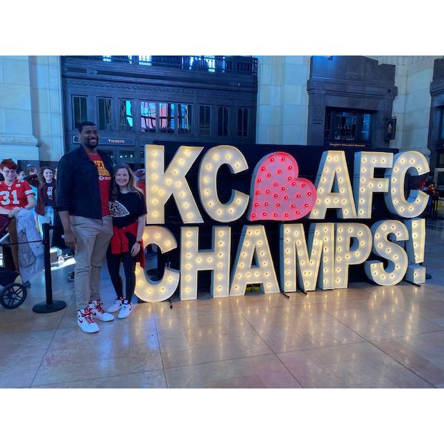 A special trip to KC to watch the Chiefs become SUPER BOWL CHAMPIONS!