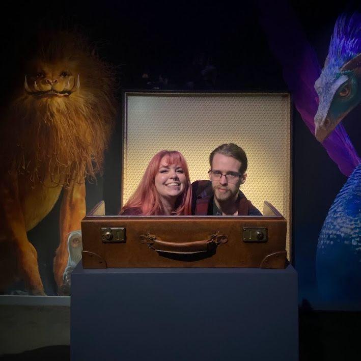 Harry Potter Exhibit in ATL for Kris's bday