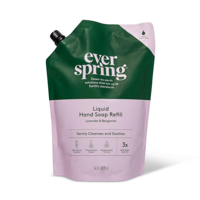 Gel Hand Soap Refill - Lavender & Bergamot - Everspring™