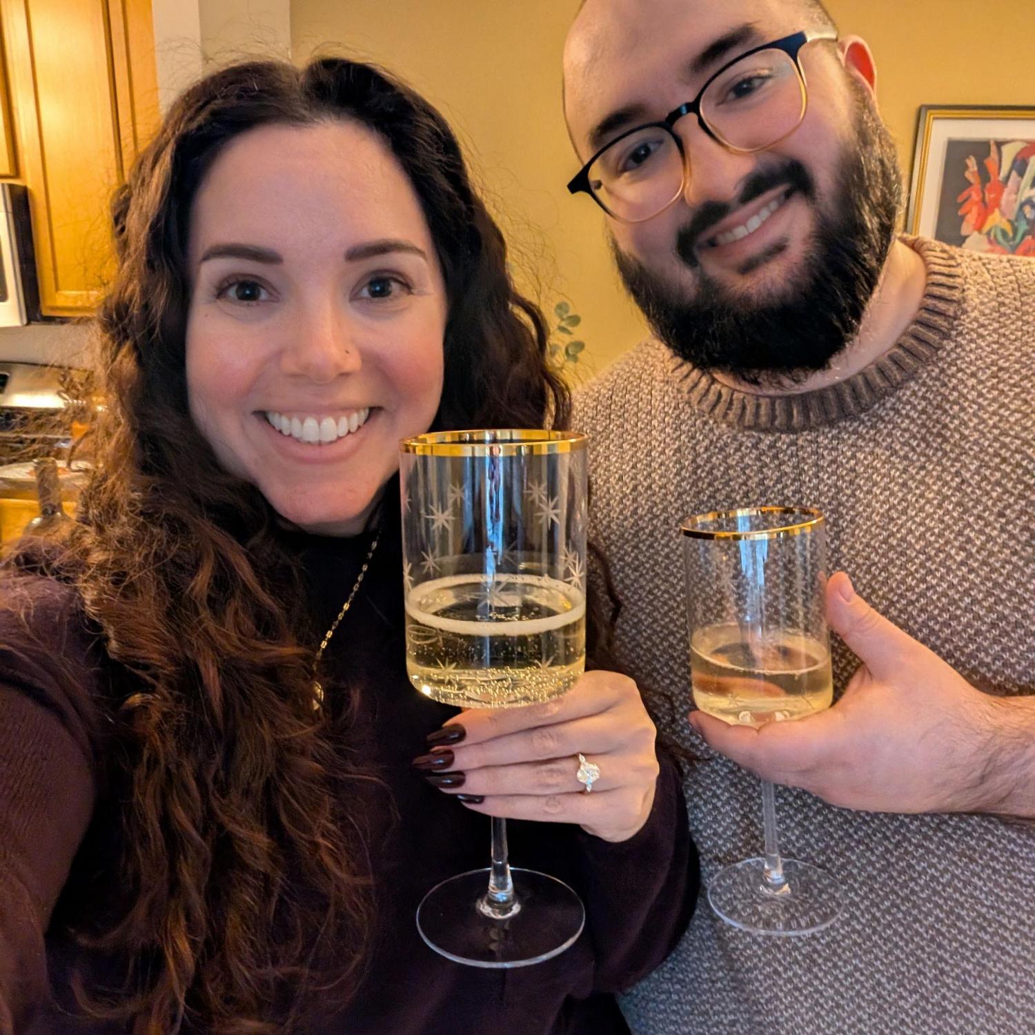 Engaged & so happy