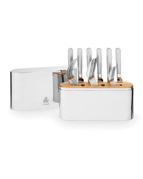 Christofle Concorde 24-Piece Flatware Set