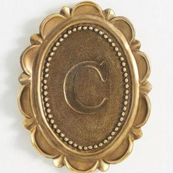 Louisa Monogram Gallery Wall Charm - C