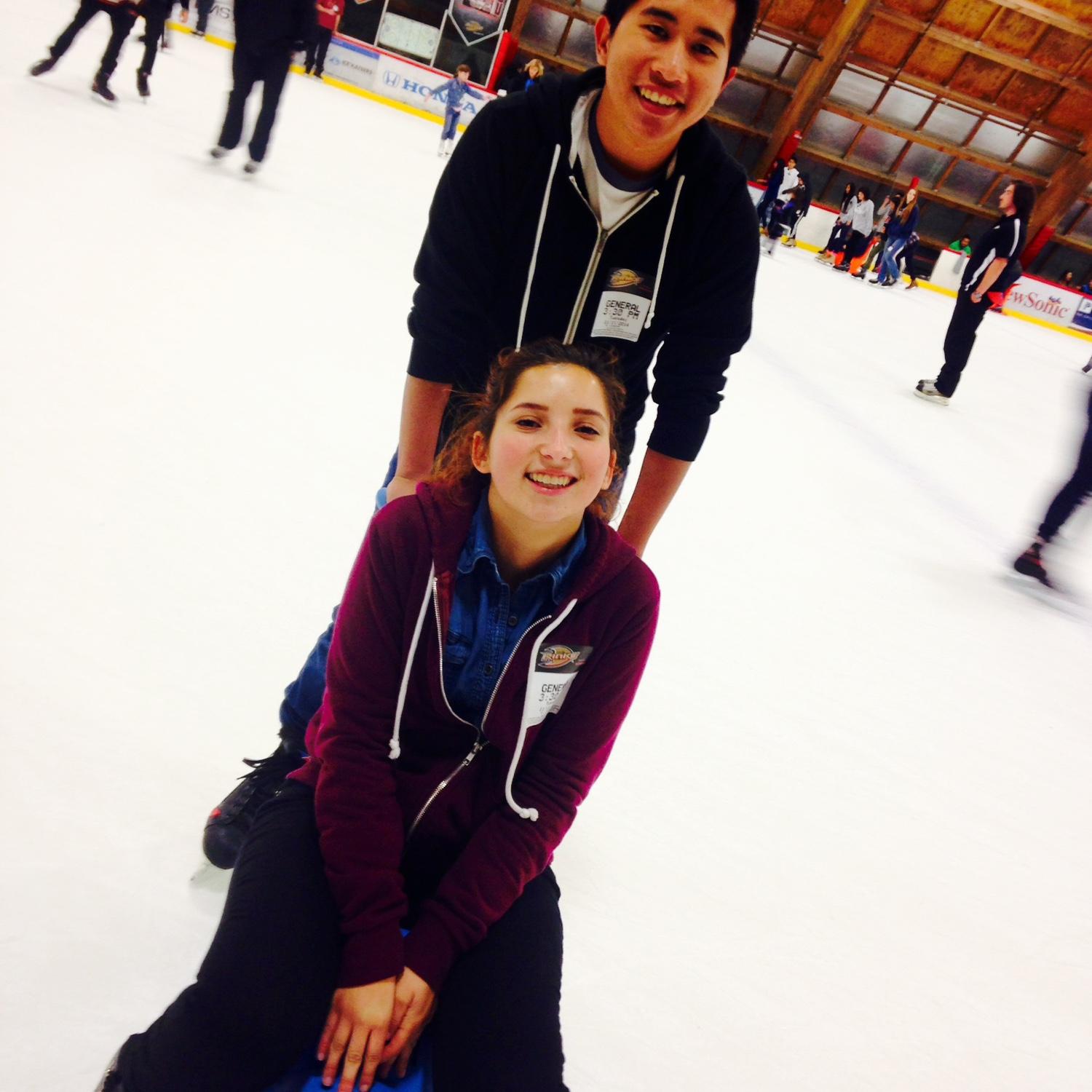One of our first dates.
Location: The Rinks Anaheim ICE, Anaheim, California.
Date: 11/11/2014