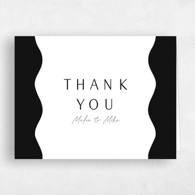 White Wedding Thank You - Molnar Landscape
