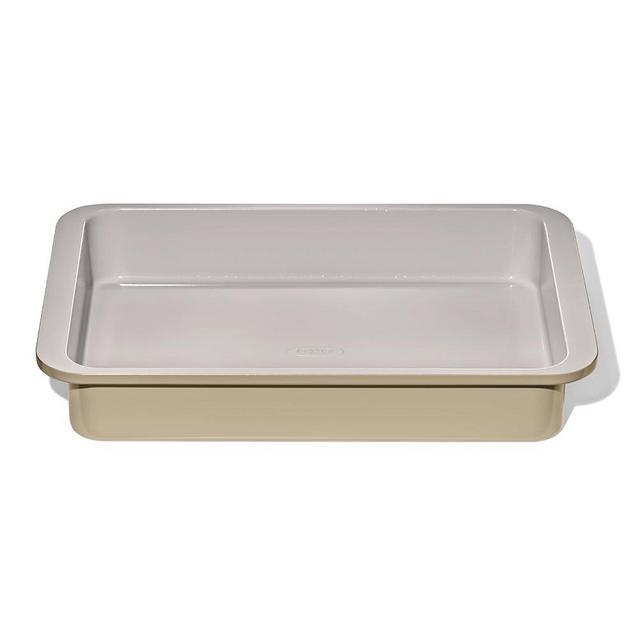 OXO Good Grips Non-Stick Pro Ceramic Coated Metal Bakeware 9” x 13” Cake Pan – Biscuit