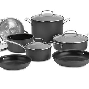 Cuisinart 66-11 Chef's Classic Nonstick Hard-Anodized 11-Piece Cookware Set