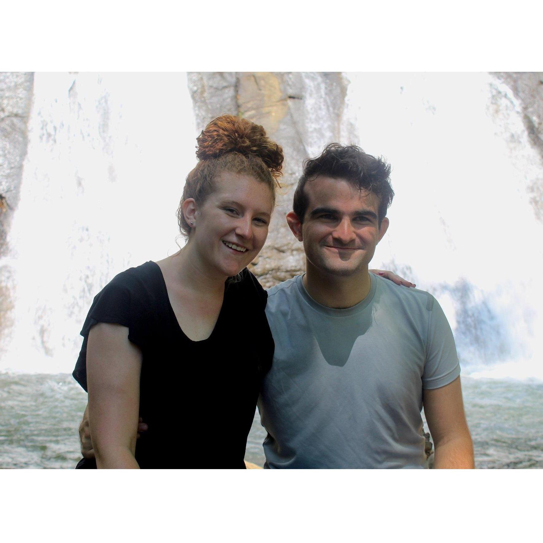 Hiking along the Shenandoah River on Mary's first trip to Virginia