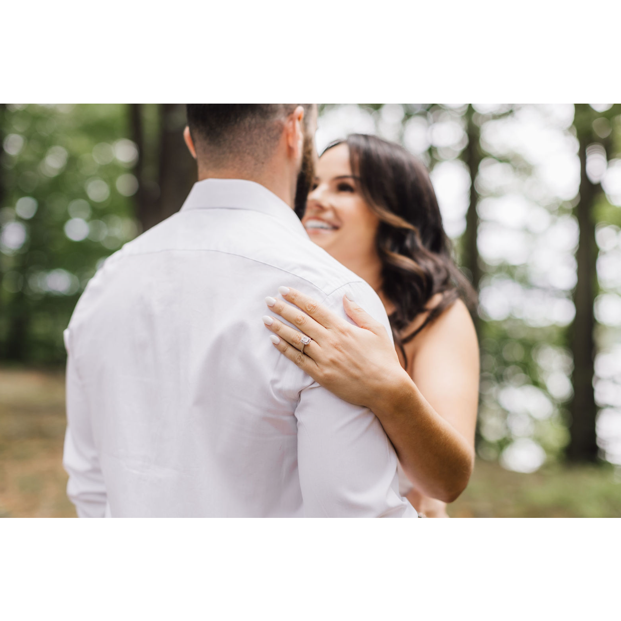 Chris asked Nicole out on their first date in December 2019.
