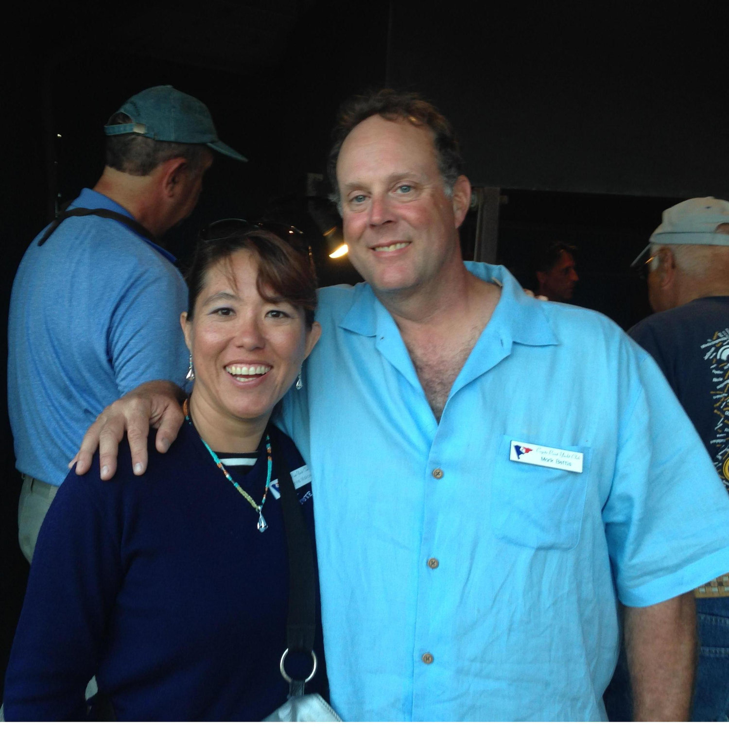 This was our first cruise together. Marin Yacht Club, Labor Day weekend, 2016. Two years later, on the same cruise, something wonderful would happen...