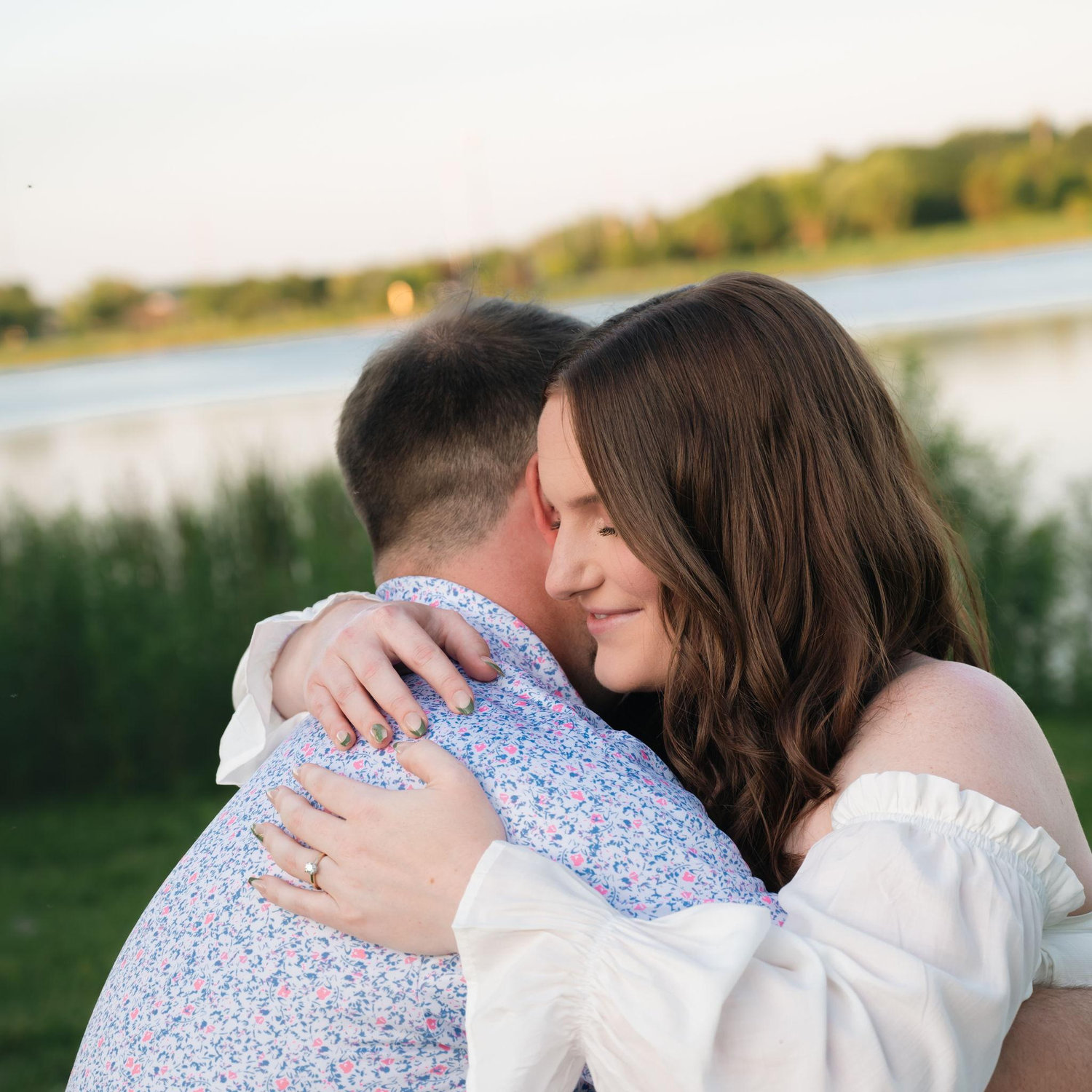 Engagement photo shoot with our wedding photographer!