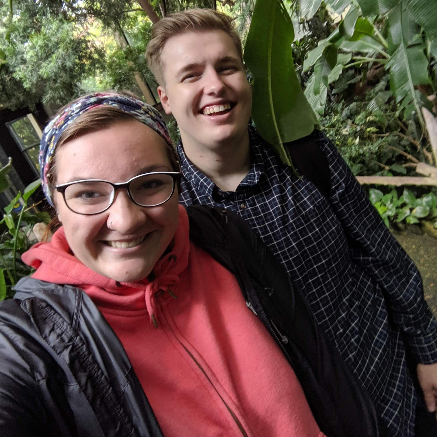 Our zoo date right before Isaac met Julee's family for the first time.