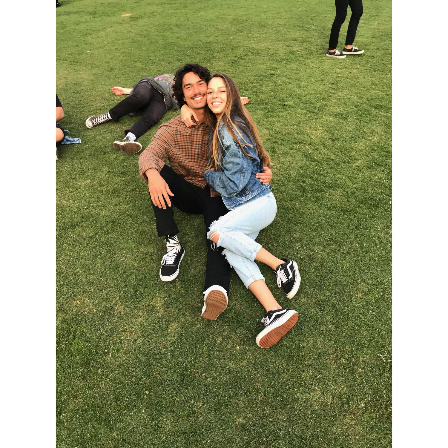 Our first music festival together after only 3 weeks of knowing each other
