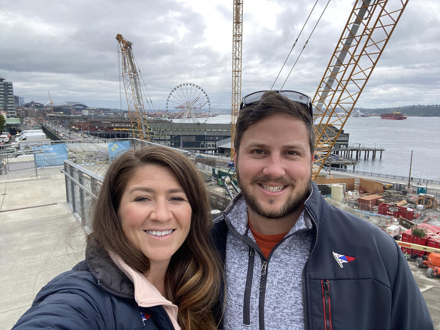 Andrew came to visit me in Seattle when the summer I spent 84 days on a tug boat.
