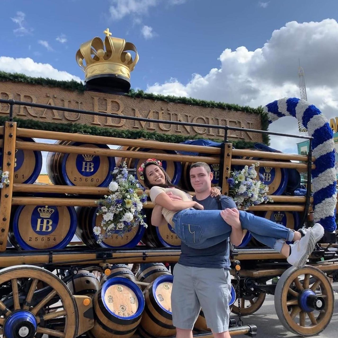 25 September 2019: Munich, Germany, Oktoberfest!