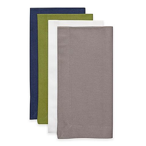Solid Buffet Napkins in White (Set of 4)
